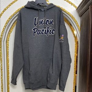Union Pacific San Antonio, TX Unit Gray Hoodie XXL
